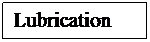 Text Box: Lubrication
