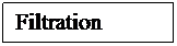 Text Box: Filtration
